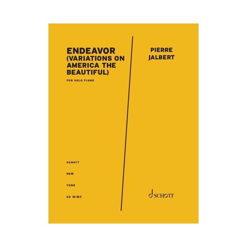 Jalbert, Pierre - Endeavor (Variations on America the Beautiful) 