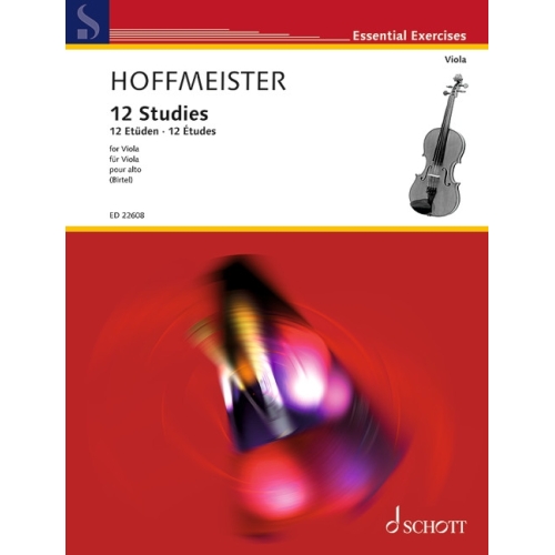 Hoffmeister, Franz Anton - 12 Studies 