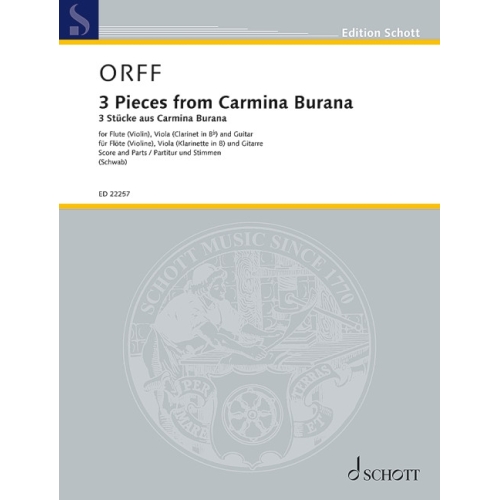 Orff, Carl - 3 Pieces from...