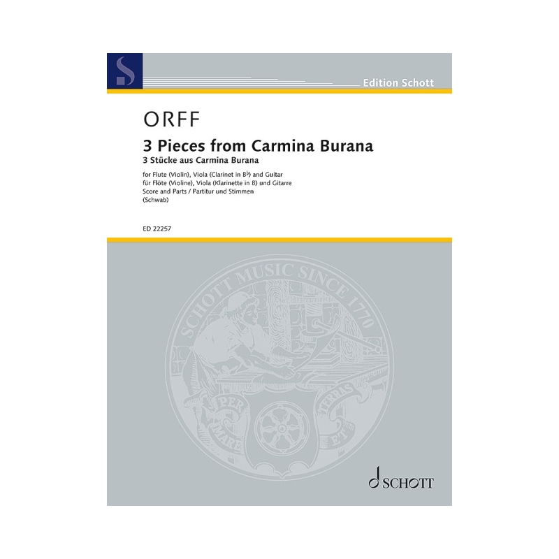 Orff, Carl - 3 Pieces from Carmina Burana