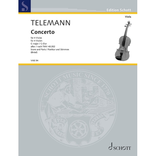 Telemann, G.Pp - Concerto