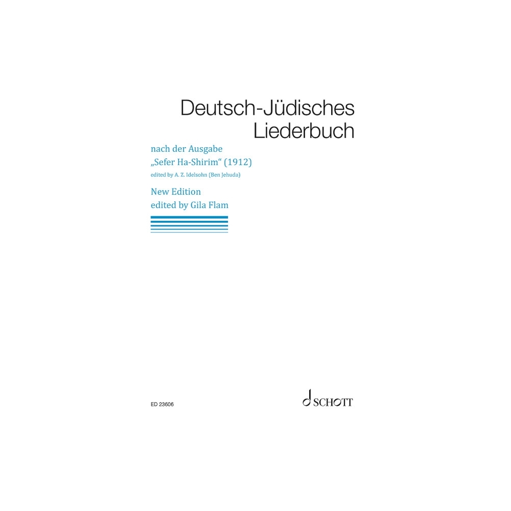 Deutsch-Jüdisches Liederbuch 