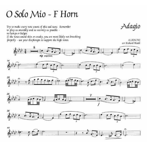 O Solo Mio for Horn in F