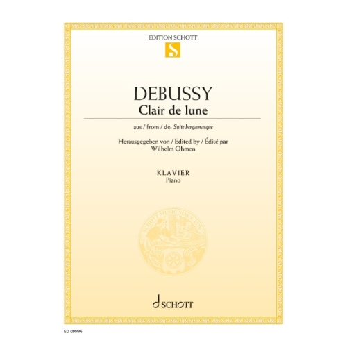 Debussy, Claude - Clair de...