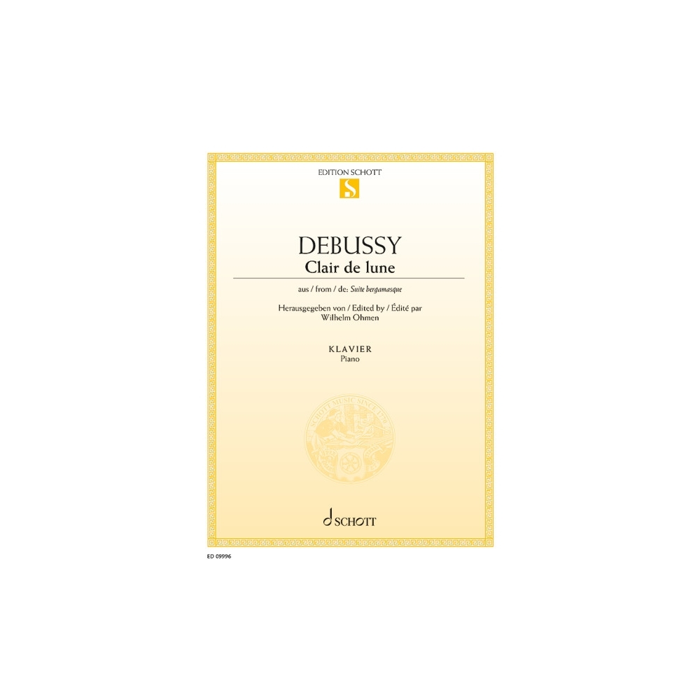 Debussy, Claude - Clair de lune 