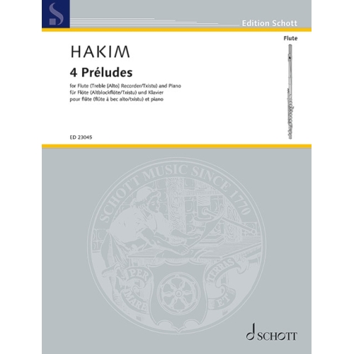 Hakim, Naji - 4 Préludes 