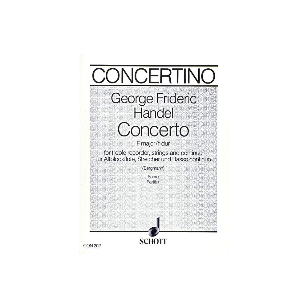 Handel, George Frideric - Concerto F Major 