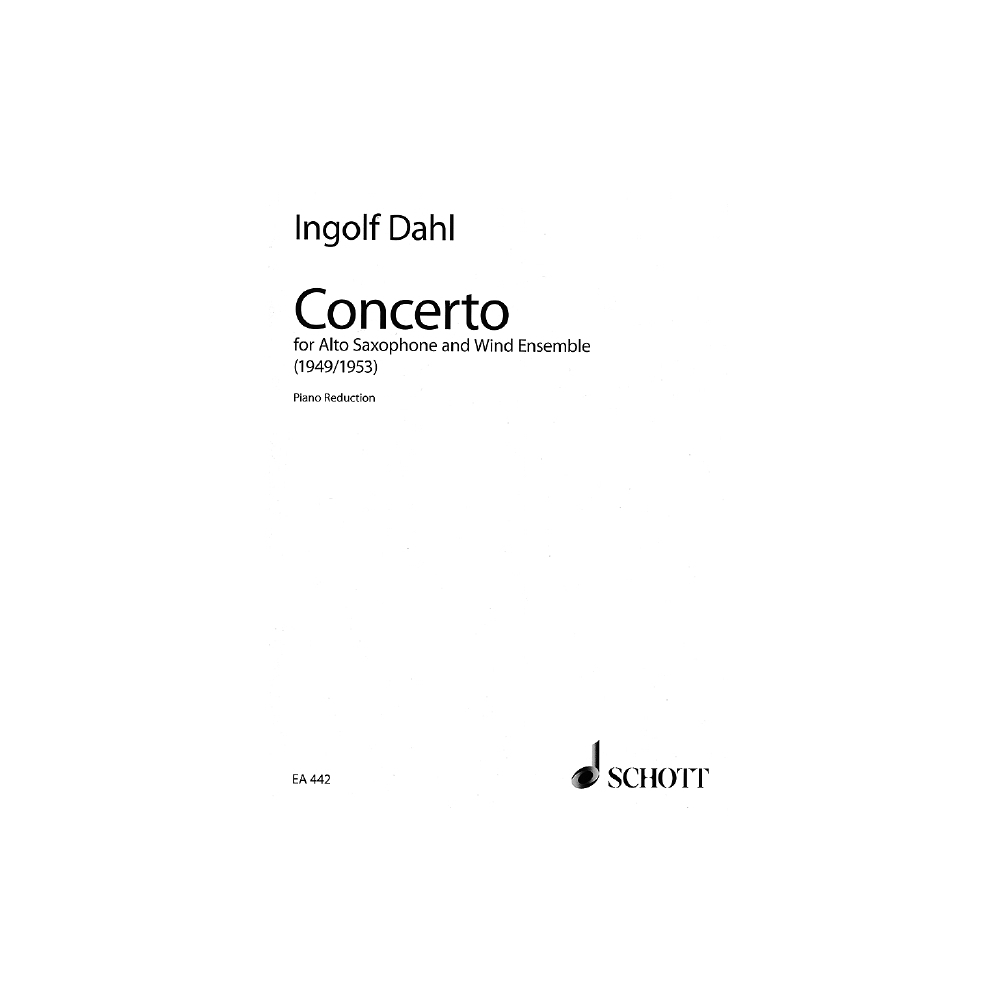 Dahl, Ingolf - Concerto 