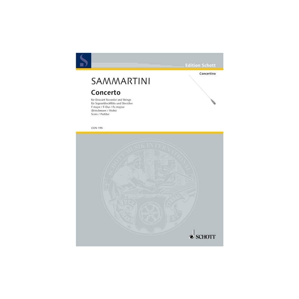 Sammartini, Giuseppe - Concerto F Major