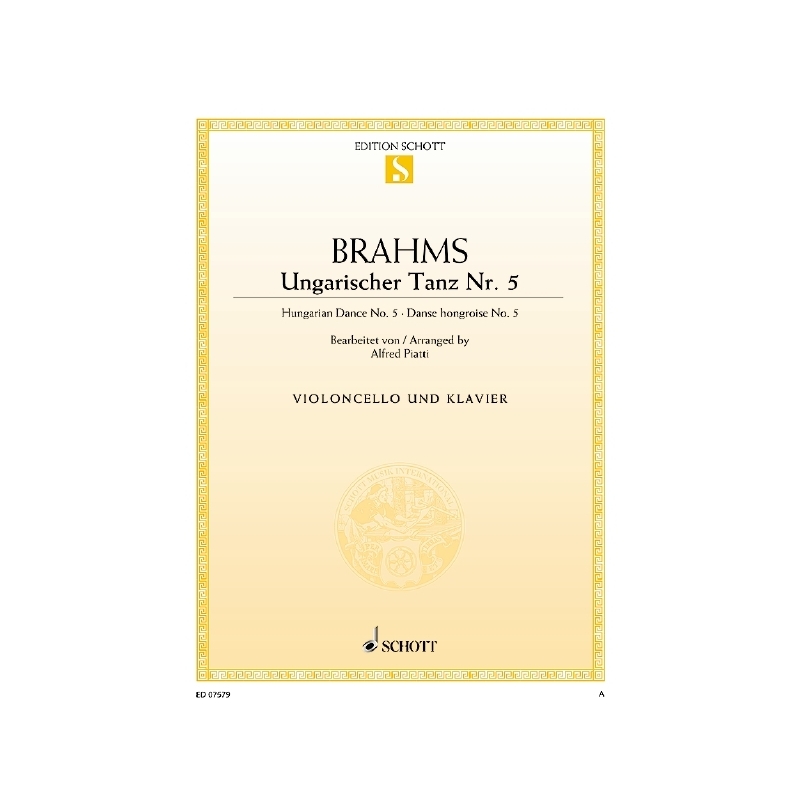 Brahms, Johannes - Ungarischer Tanz Nr. 5 