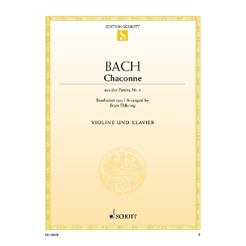 Bach, J.S - Chaconne 