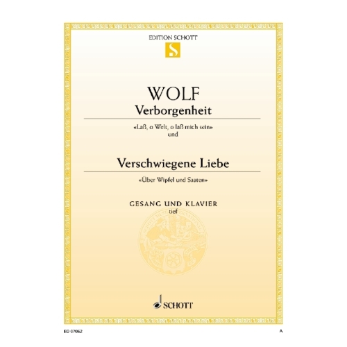 Wolf, Hugo Philipp Jakob -...