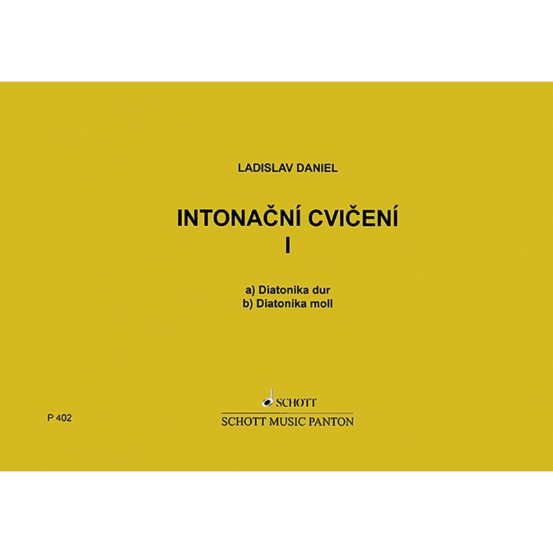 Daniel, Ladislav - Intonacní cvicení I Vol. I