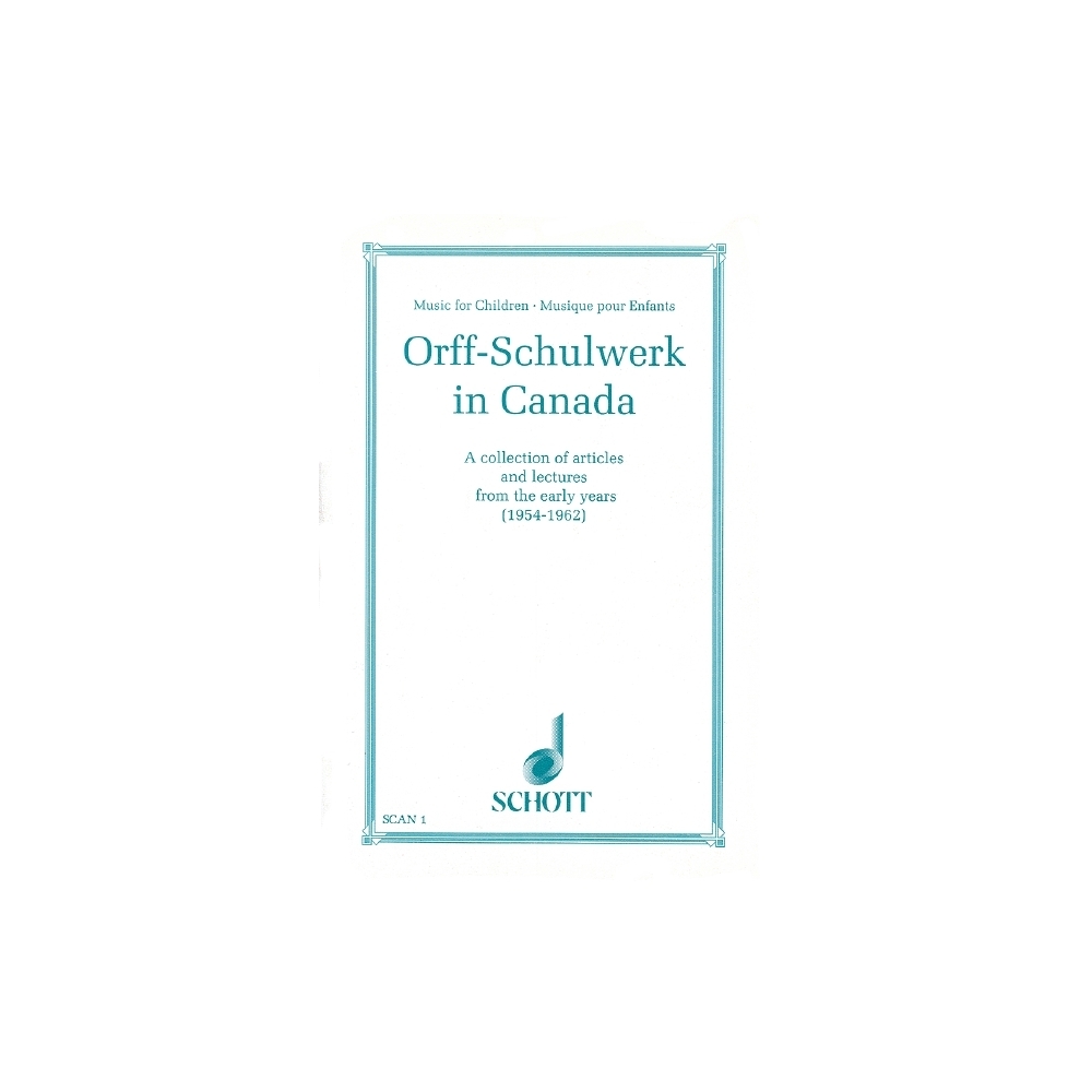 Orff-Schulwerk in Canada 