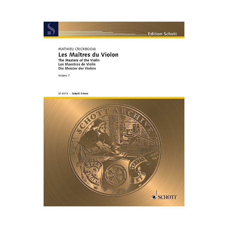 Crickboom, Mathieu - The Masters of the Violin Vol. 7