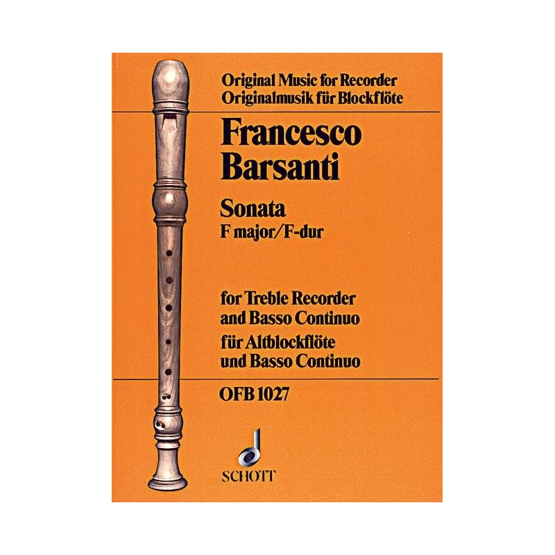 Barsanti, Francesco - Sonata No. 5 in F major