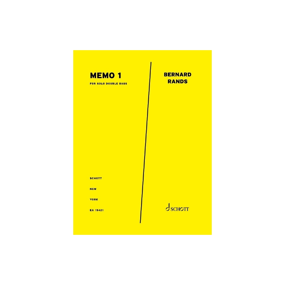Rands, Bernard - Memo 1 