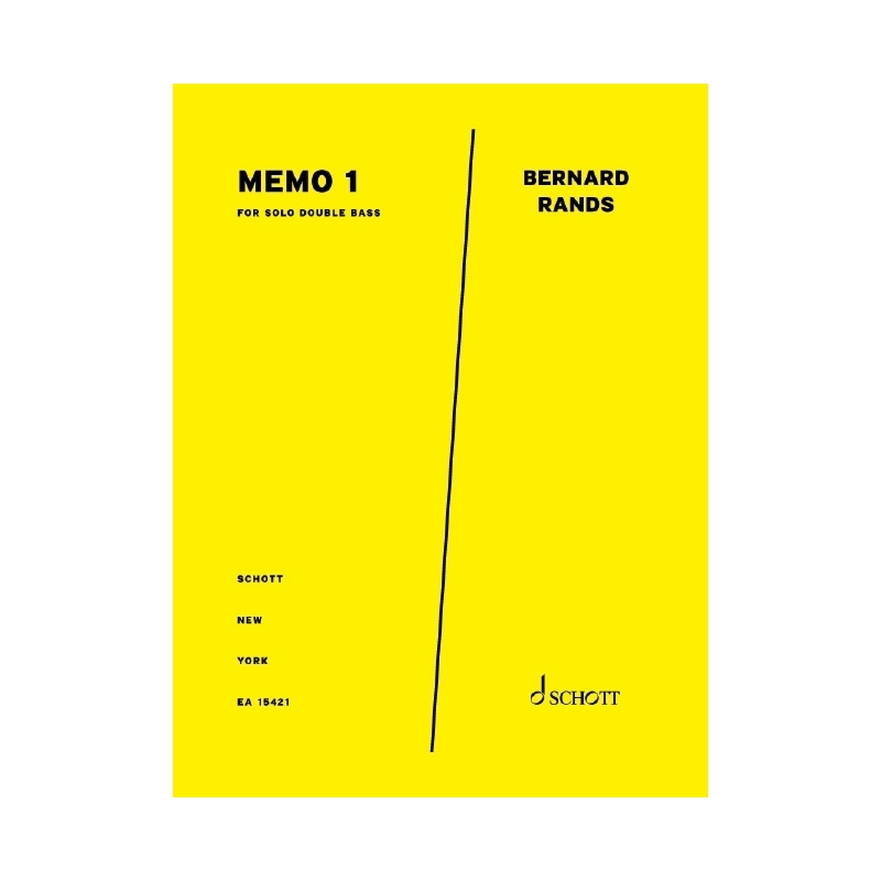 Rands, Bernard - Memo 1 