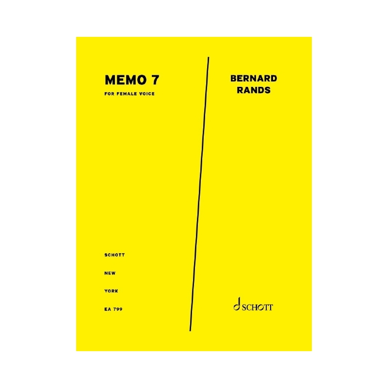 Rands, Bernard - Memo 7 