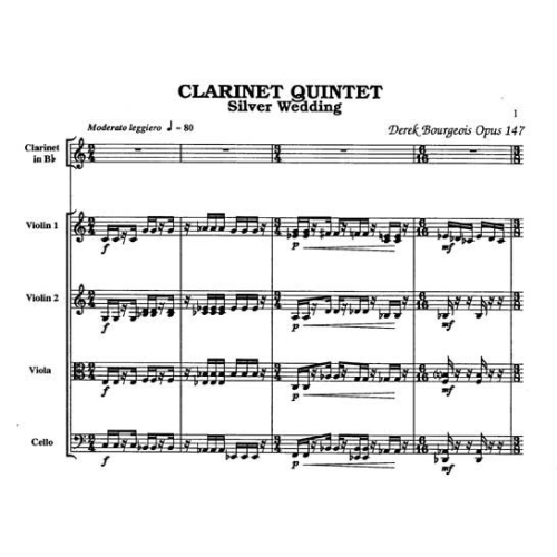 Clarinet Quintet Op. 147