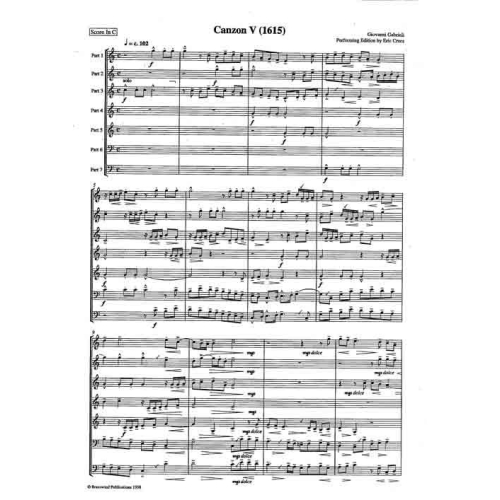 Canzon V (1615)