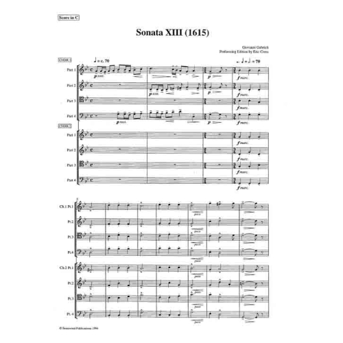 Sonata XIII (1615)