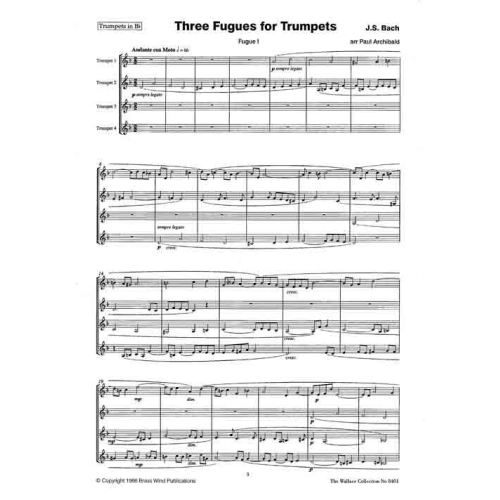 Three Fugues