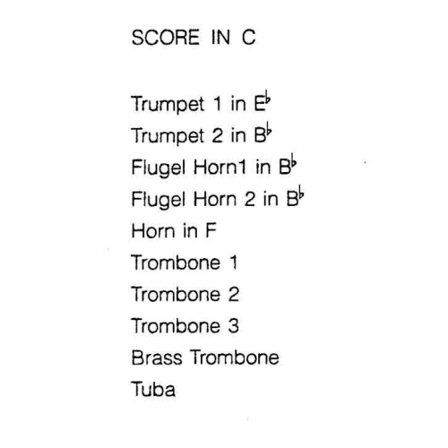 Prelude from Suite for Brass
