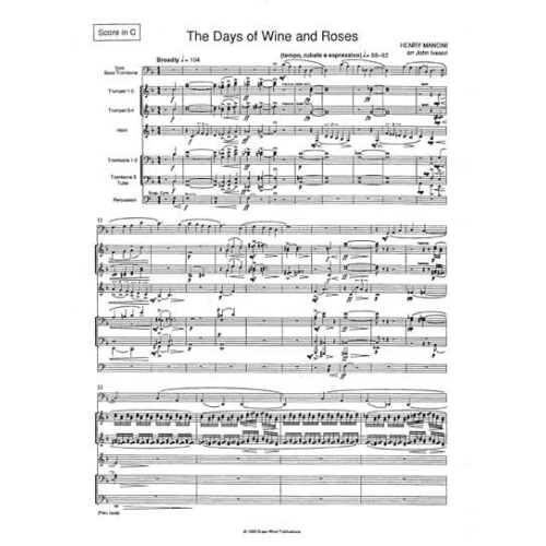 Days of Wine and Roses