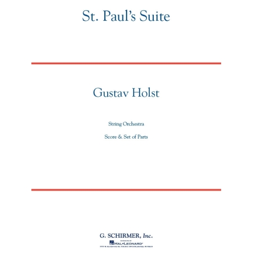 Holst, Gustav - St. Paul's Suite
