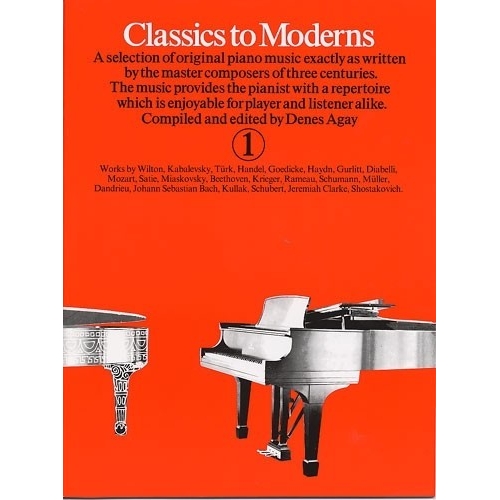 Classics To Moderns Book 1