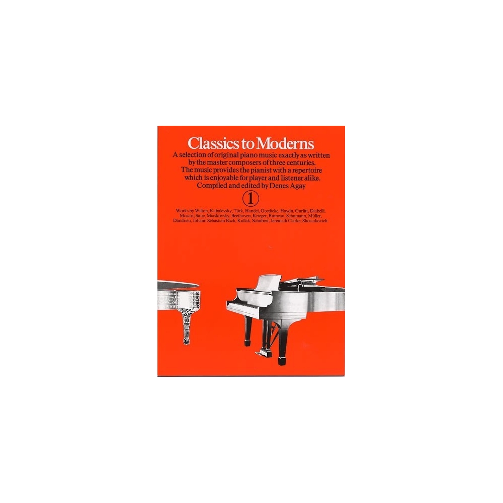 Agay, Denes - Classics To Moderns 1