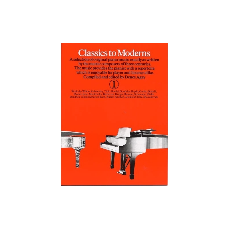 Classics To Moderns Book 1