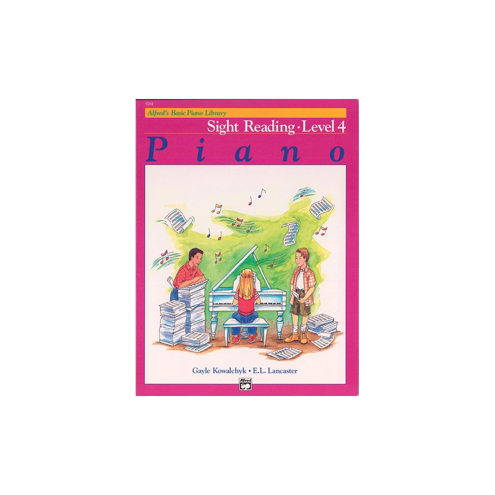 Lancaster & Kowalchyk - Alfred's Basic Piano Library Sight Reading Book 4