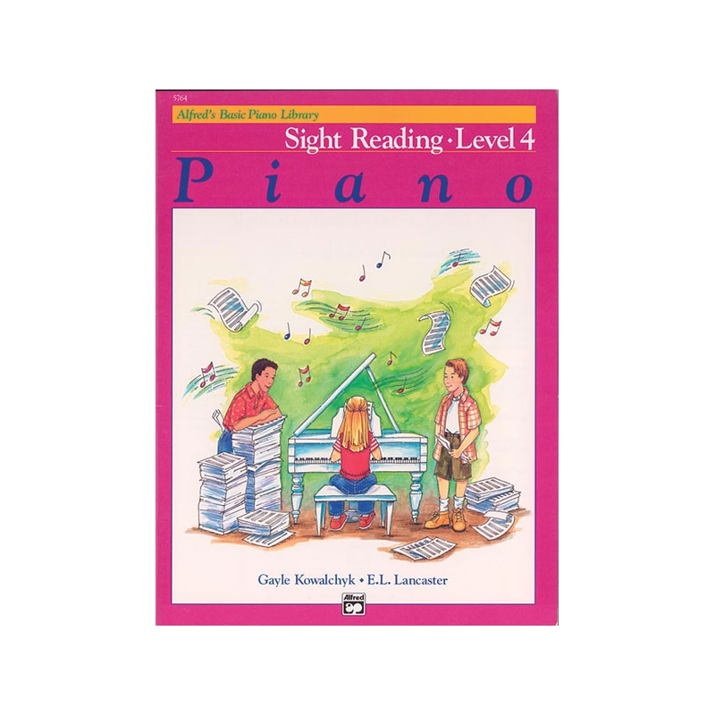 Lancaster & Kowalchyk - Alfred's Basic Piano Library Sight Reading Book 4