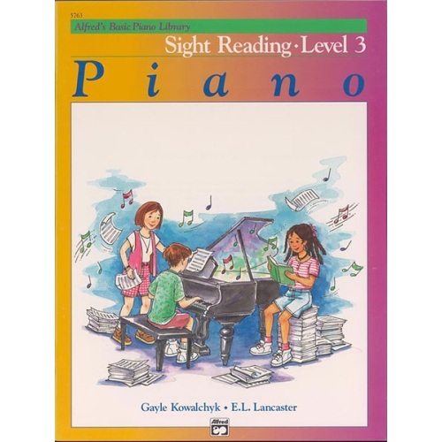 Alfred's Basic Piano Library: Sight Reading Book 3