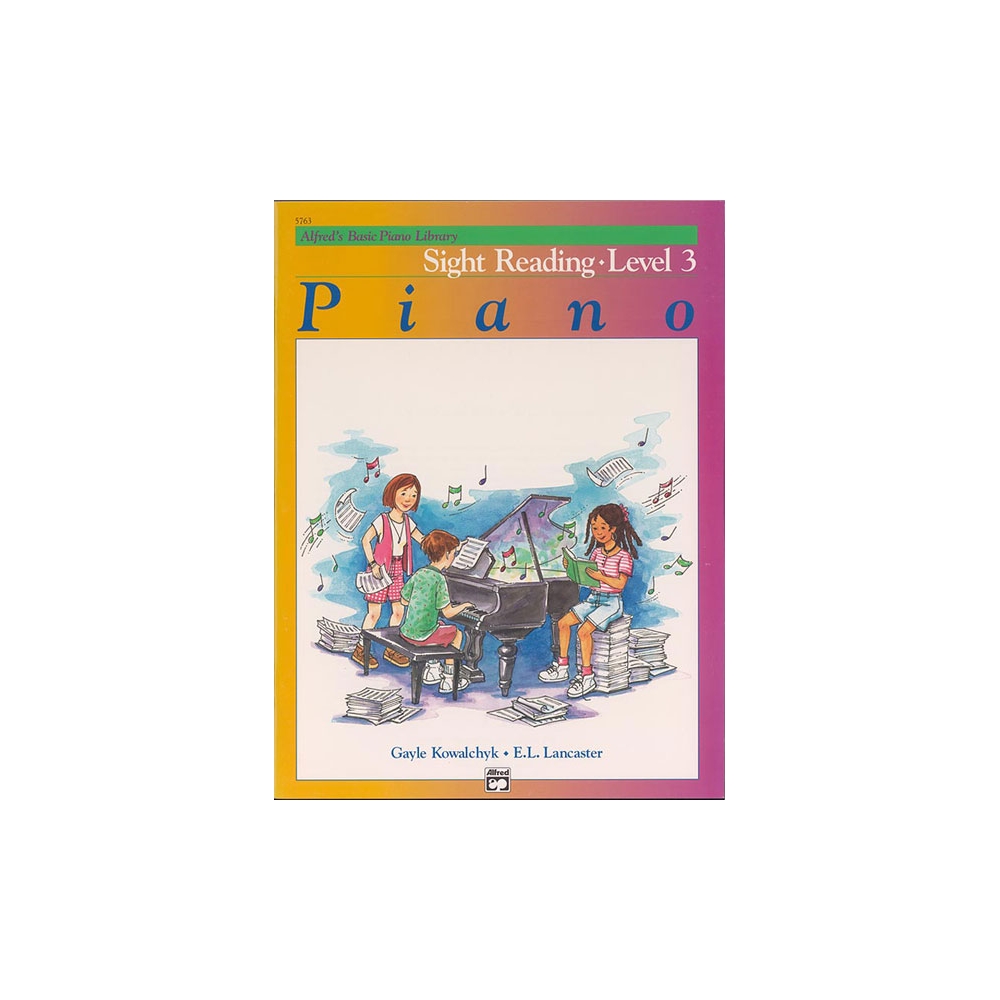 Lancaster & Kowalchyk - Alfred's Basic Piano Library Sight Reading Book 3