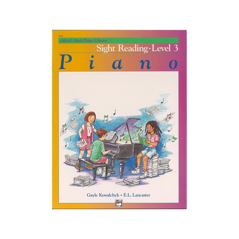 Lancaster & Kowalchyk - Alfred's Basic Piano Library Sight Reading Book 3