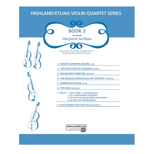 Highland/Etling Violin Quartet Series: Set 3