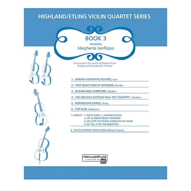 Highland/Etling Violin Quartet Series: Set 3