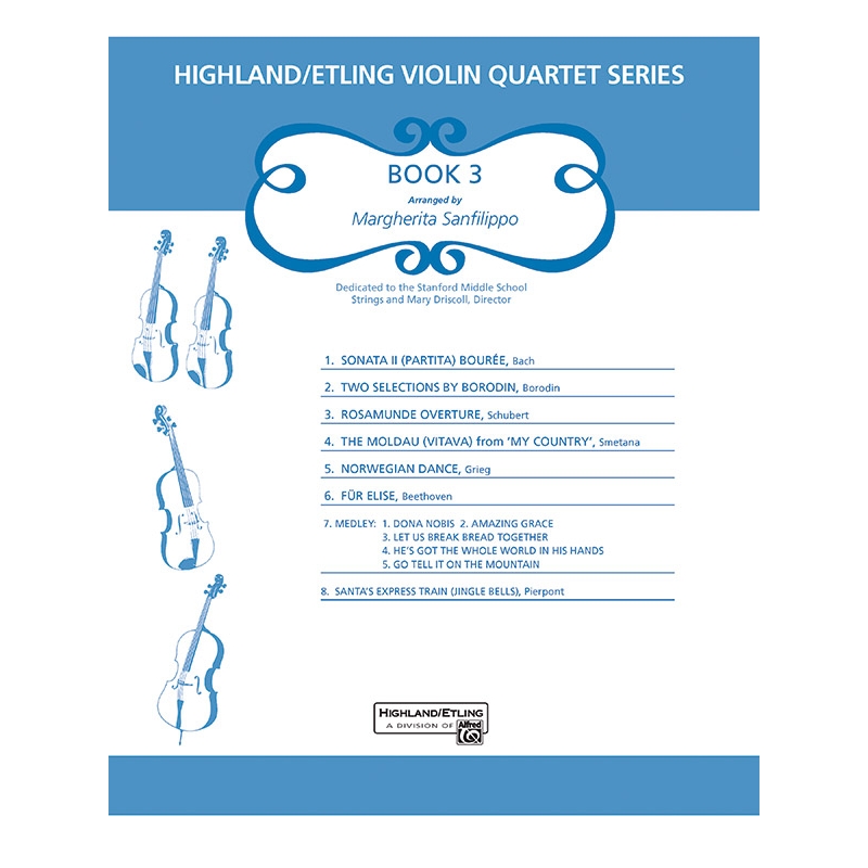 Highland/Etling Violin Quartet Series: Book 3