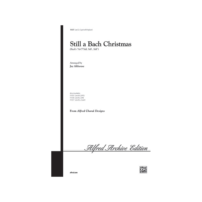 STILL A BACH CHRISTMAS/2PT