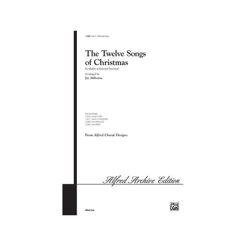 12 SONGS OF CMAS-MEDLY/SATB