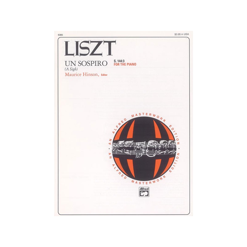 Liszt, Franz - Un sospiro, S. 144:3