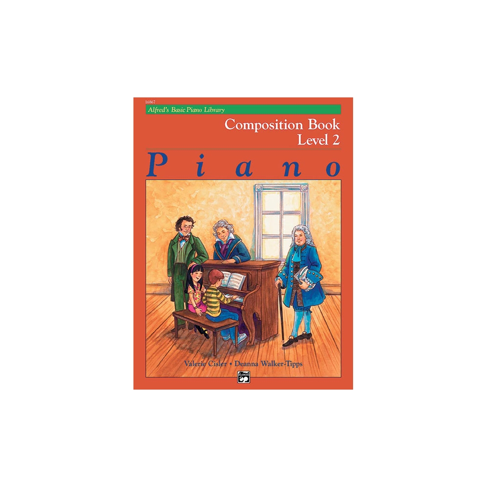 Alfred's Basic Piano Library: Composition Book 2
