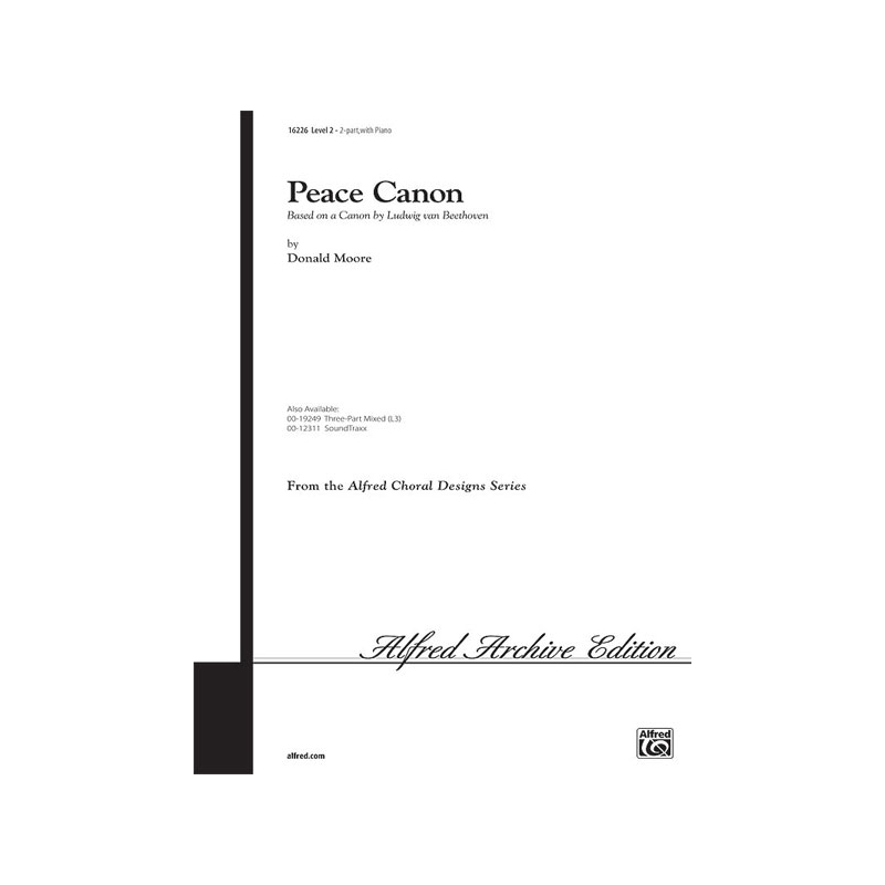Peace Canon (2-part opt. flute)