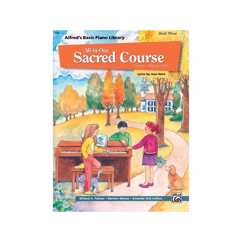 Alfred's Basic All-in-One Sacred Course, Book 3