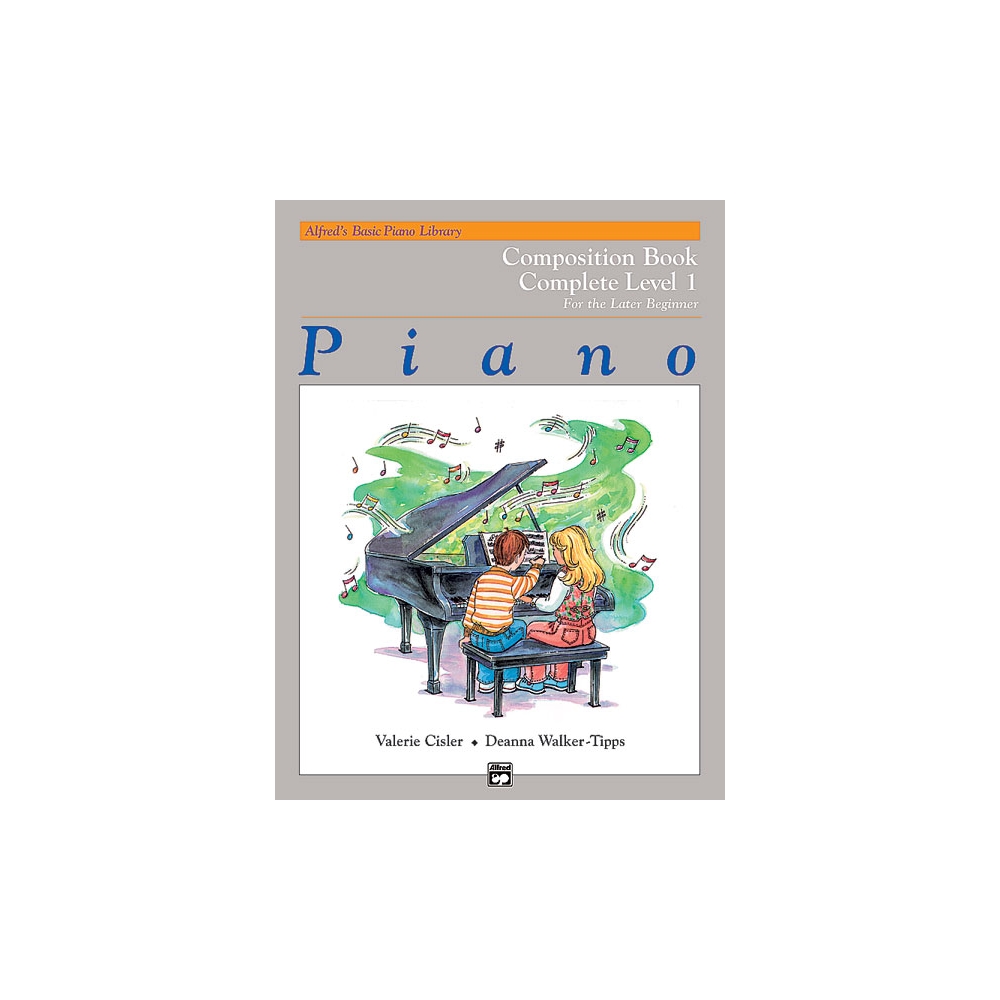 Alfred's Basic Piano Library: Composition Book Complete 1 (1A/1B)