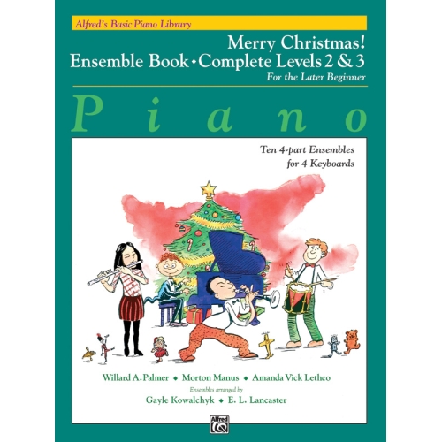 Alfred's Basic Piano Library: Merry Christmas! Ensemble, Complete Book 2 & 3