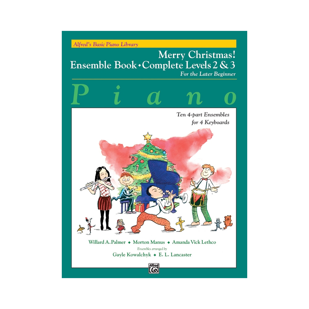 Alfred's Basic Piano Library: Merry Christmas! Ensemble, Complete Book 2 & 3